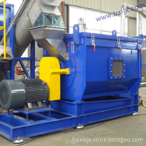 High Quality 500KG/H PP/PE Plastic Film Drying Machine